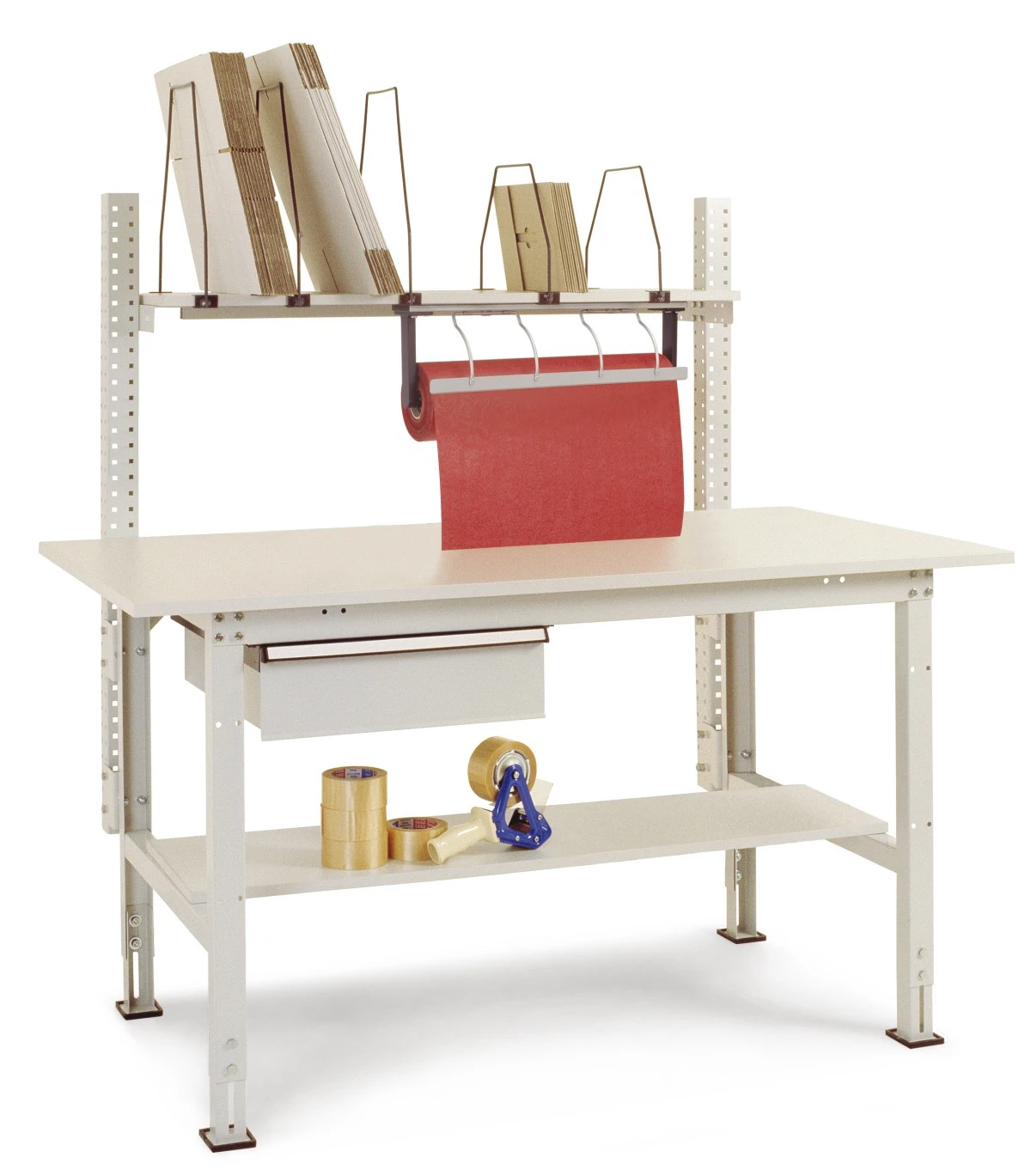 Packtisch mit Schubfach Packtisch mit Schubfach